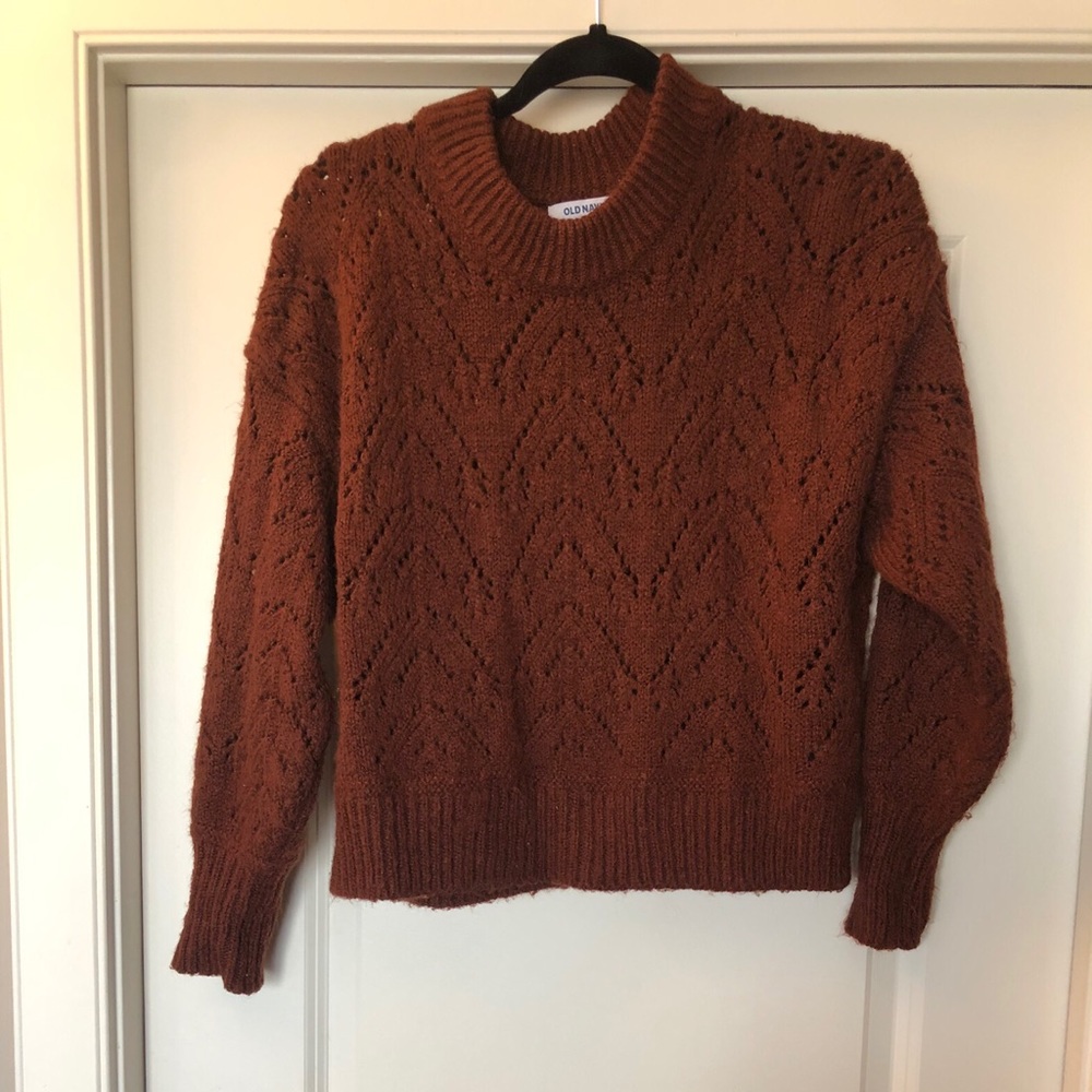 Burgundy sweater